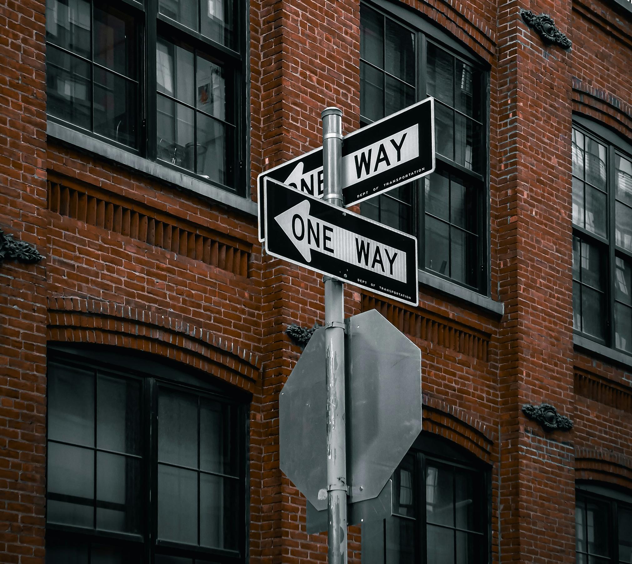 ONE WAY delivery brand identity